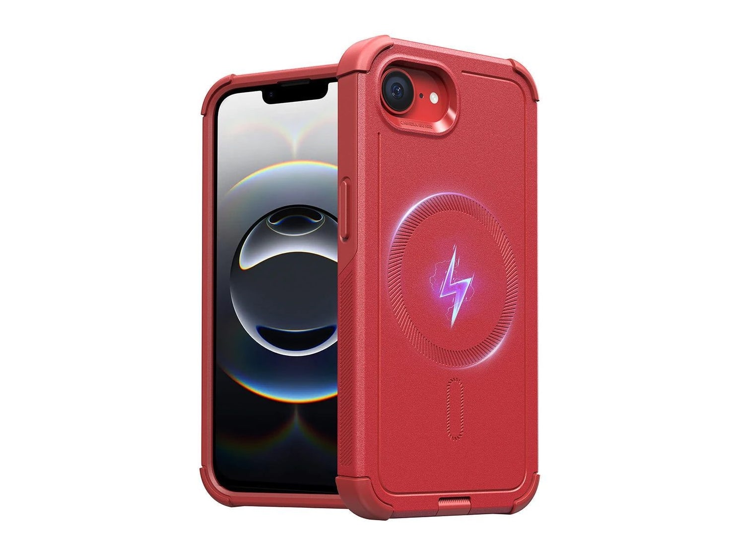 ESR - HaloLock Cyber Tough Case - iPhone 16e - Red