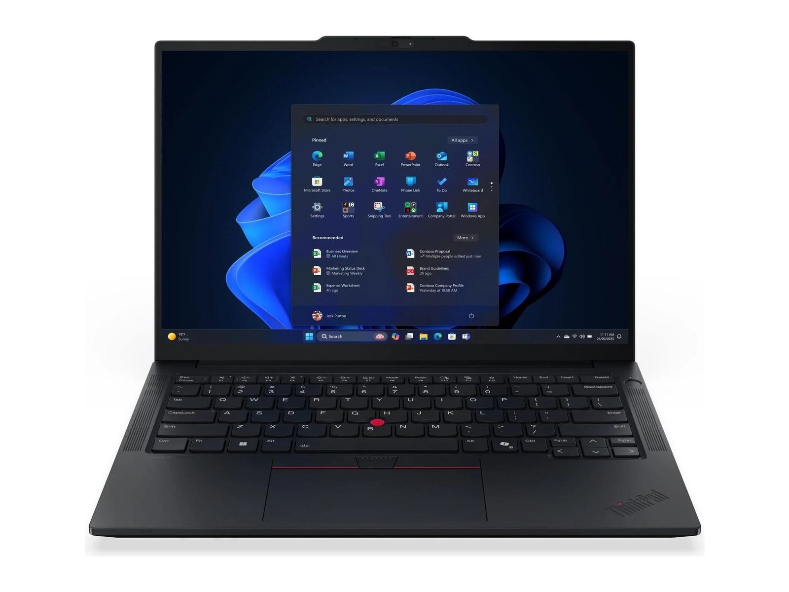 Lenovo - ThinkPad E14 Gen 7 Touchscreen 14" - Intel Core 7 240H chip - 16GB Memory - 512GB SSD - Black