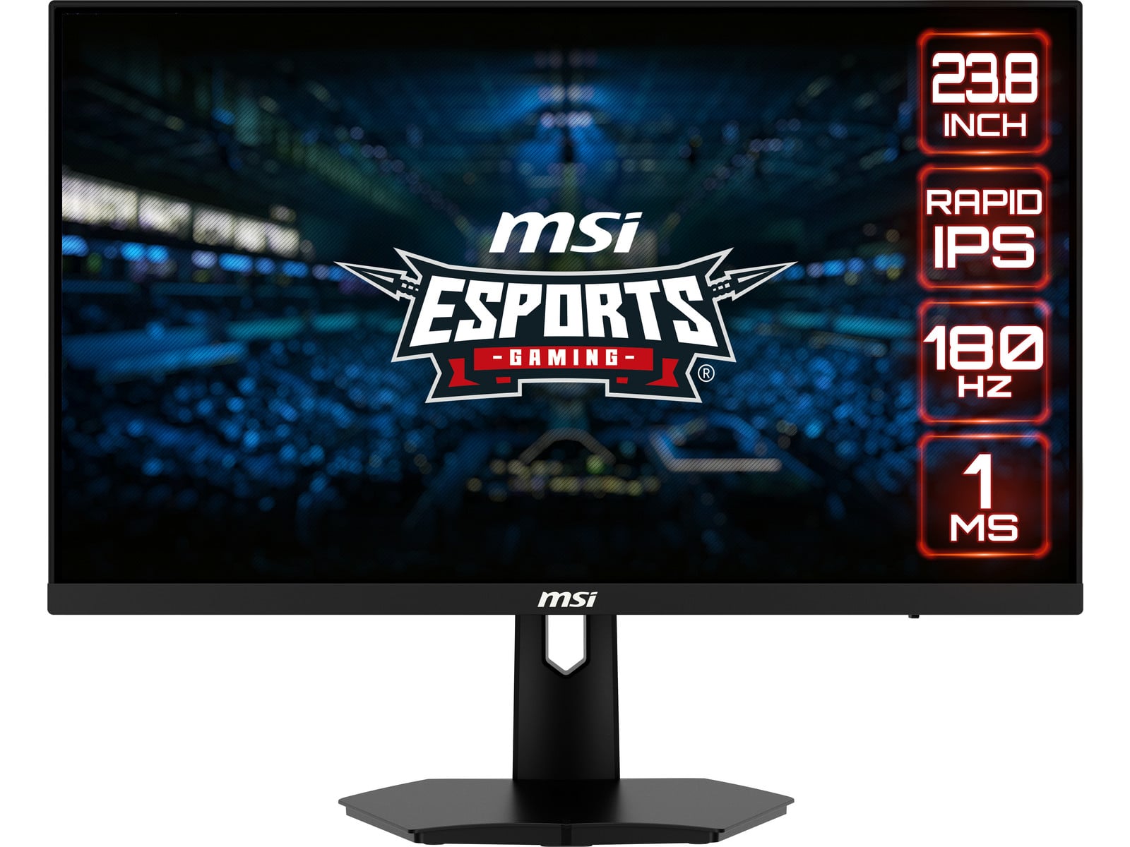 MSI - 23.8" G244F E2 Full HD 180Hz Gaming Monitors