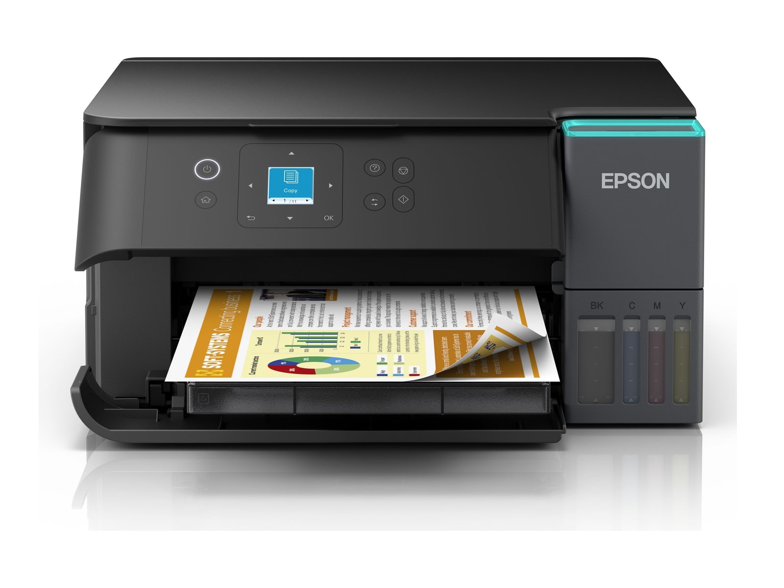 Epson - EcoTank ET-2951 Printers - Black