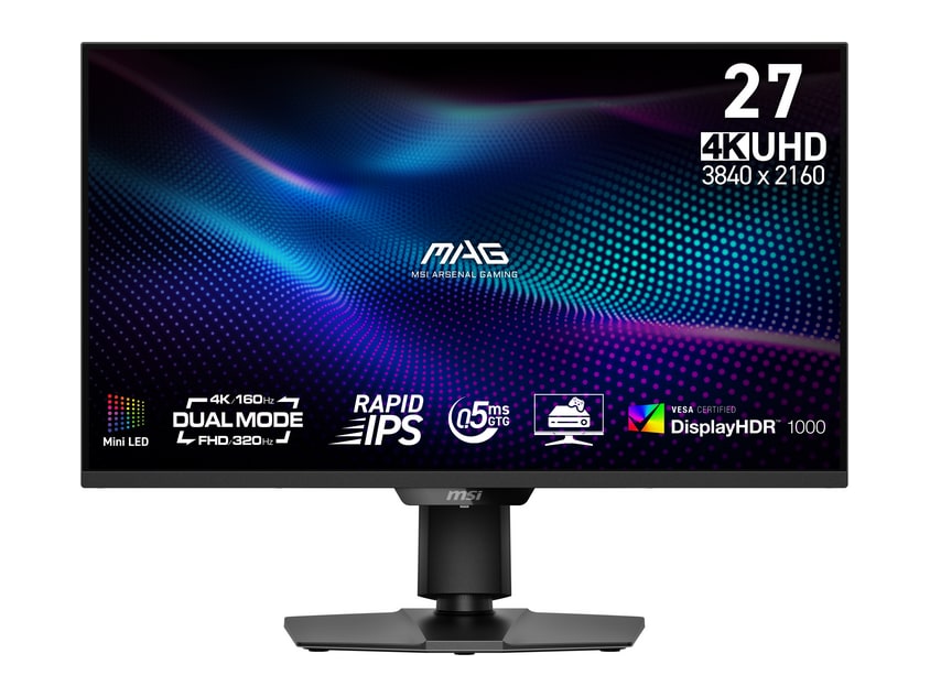 MSI - 27" MAG 274UPDFDE E16M 4K UHD 160Hz Gaming Monitors
