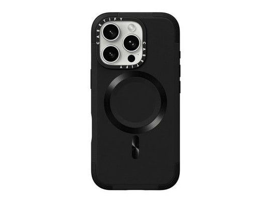 CASETiFY - Force Case with MagSafe - iPhone 16 Pro - Black