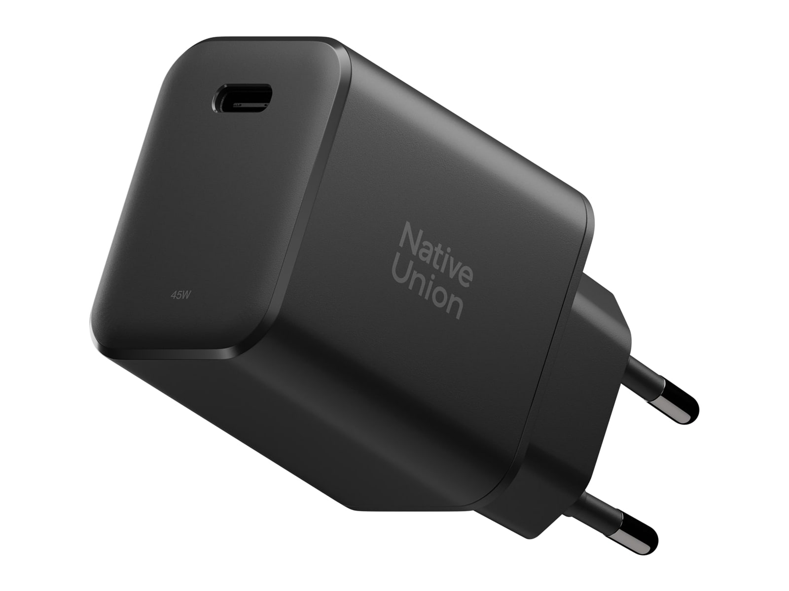 Native Union - Fast GaN Charger PD 45W (EU) Black Wall Chargers