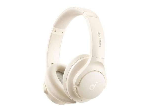 Soundcore - Q20i Plus Bluetooth Over-Ear Headphones - White