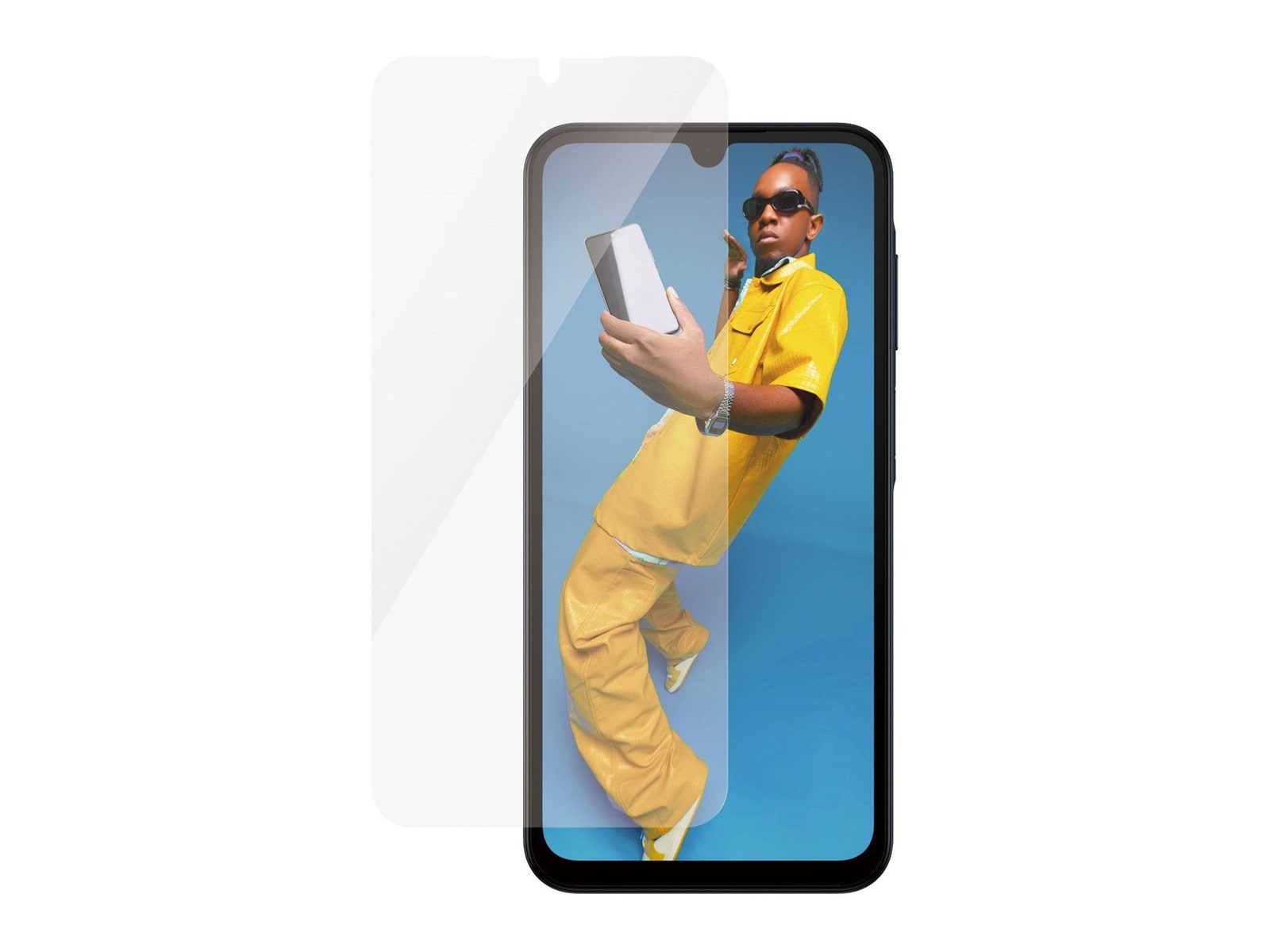 PanzerGlass - Screen Protector Samsung Galaxy A15 Ultra-Wide Fit w. EasyAligner