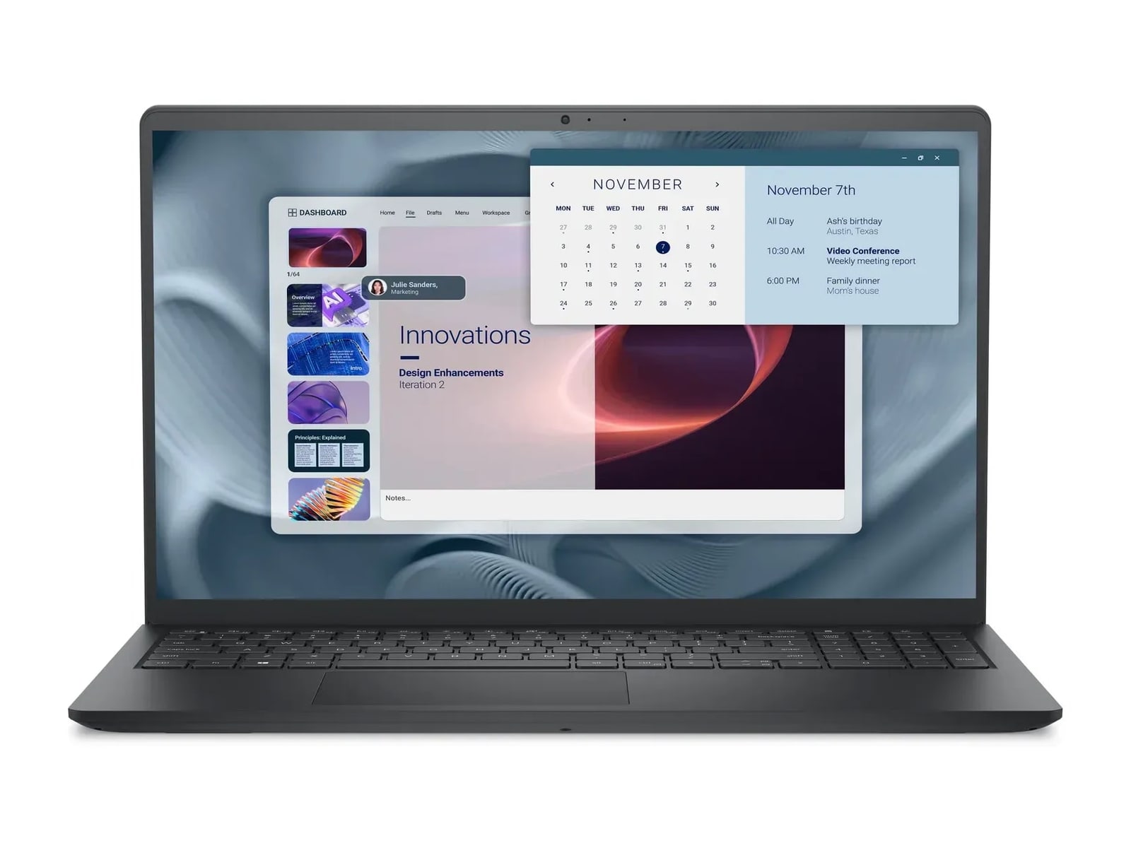 Dell - Pro 15 Essential PV15250 15.6" - Intel Core i5-1334U chip - 16GB Memory - 1TB SSD - Black (EU)