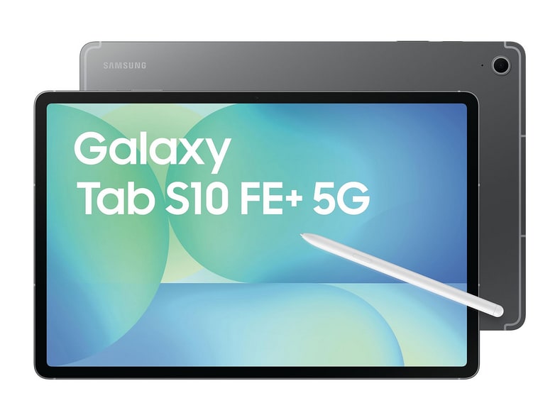 Samsung - Galaxy Tab S10 FE Plus - 256GB - 5G - Gray (KR)