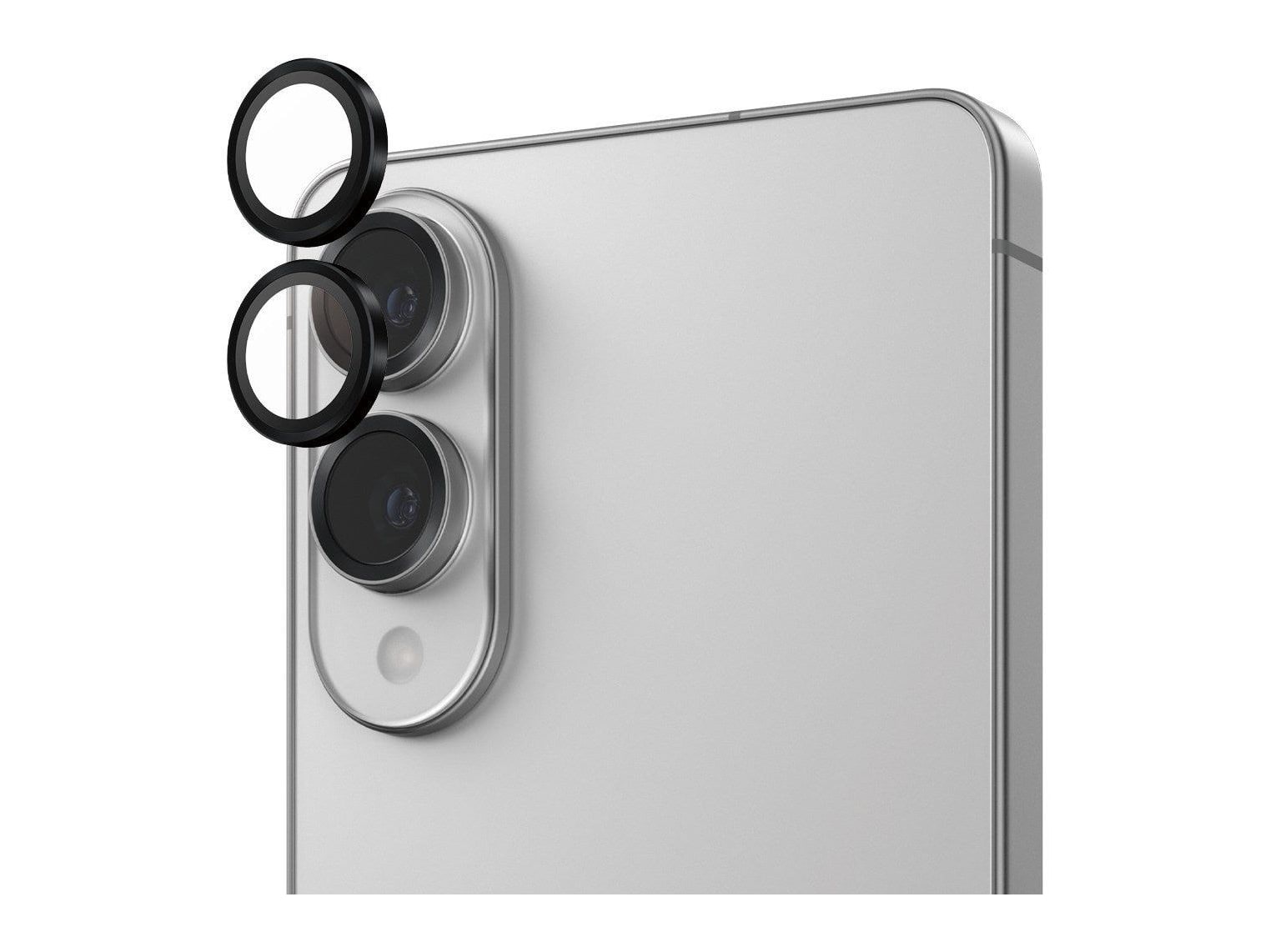 PanzerGlass - Hoops Camera Lens Protector Black Samsung S25 Edge