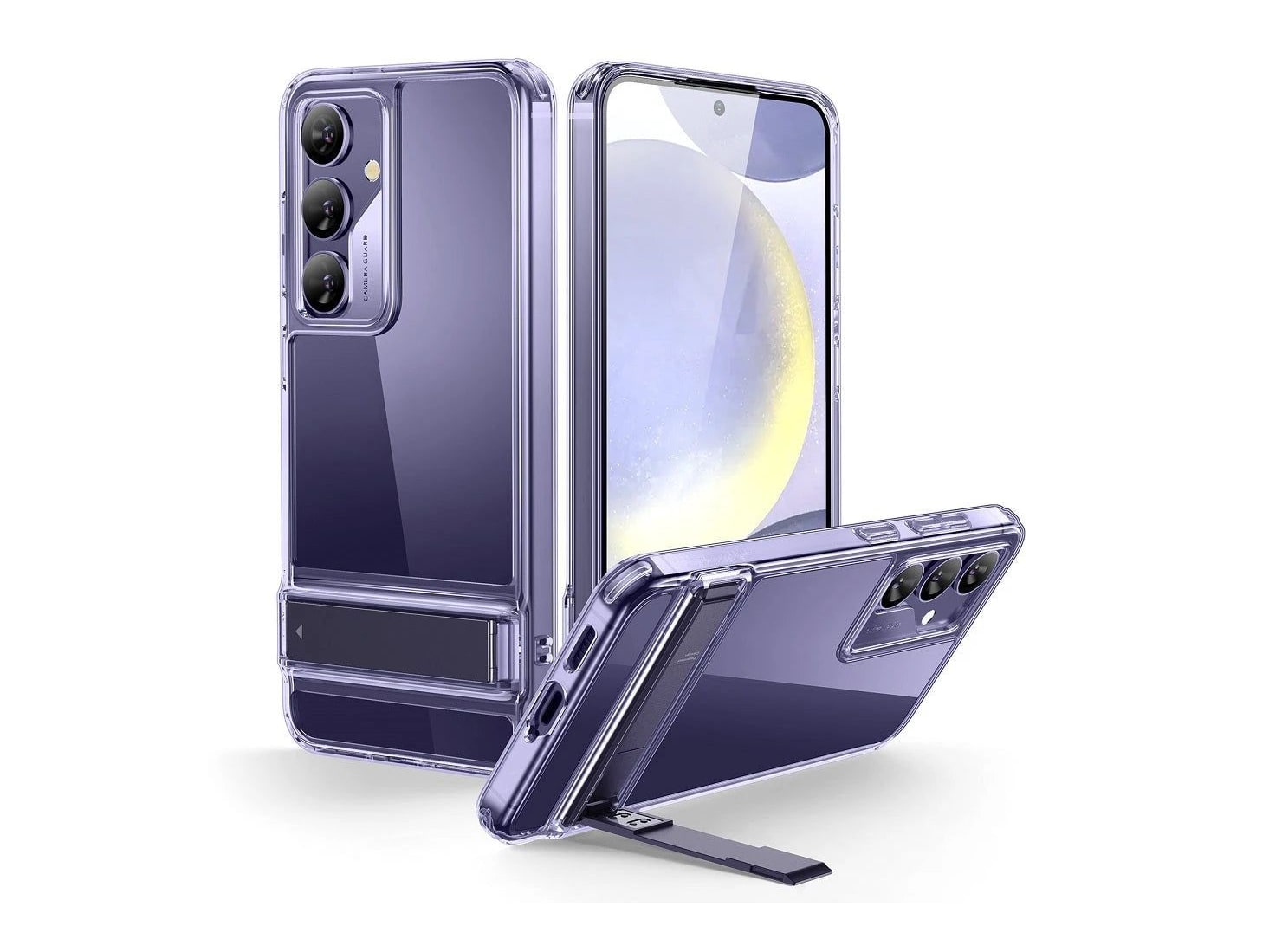 ESR - Plus Boost Kickstand Case - Galaxy S24 - Clear Purple