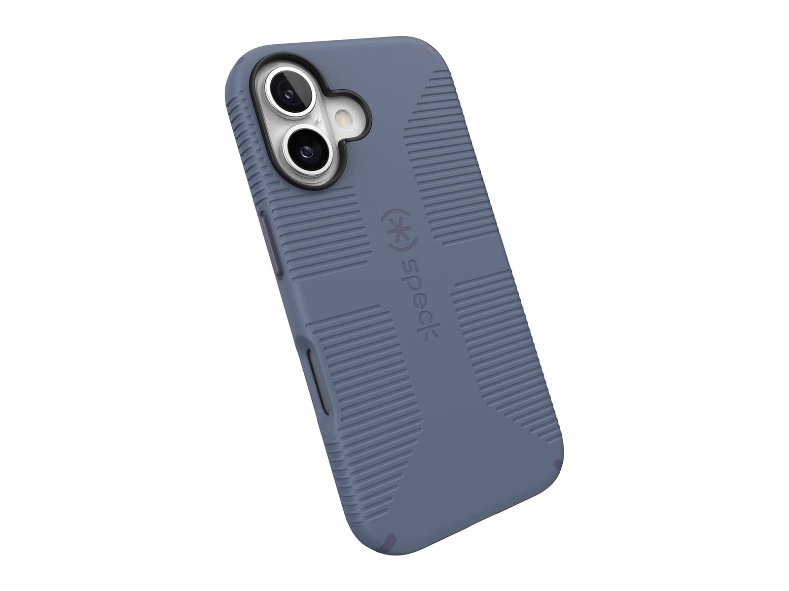 Speck - CandyShell Grip MagSafe - iPhone 16 - Mystery Blue/Faded Denim