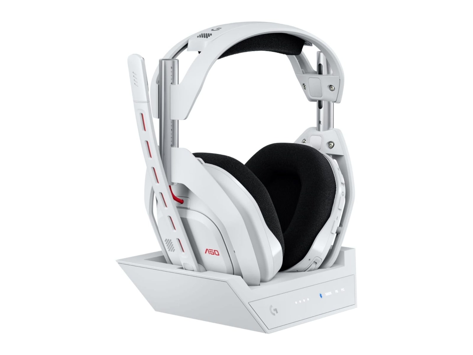 Logitech G - ASTRO A50 (Gen 5) LIGHTSPEED Wireless Gaming Headset + Base Station - White
