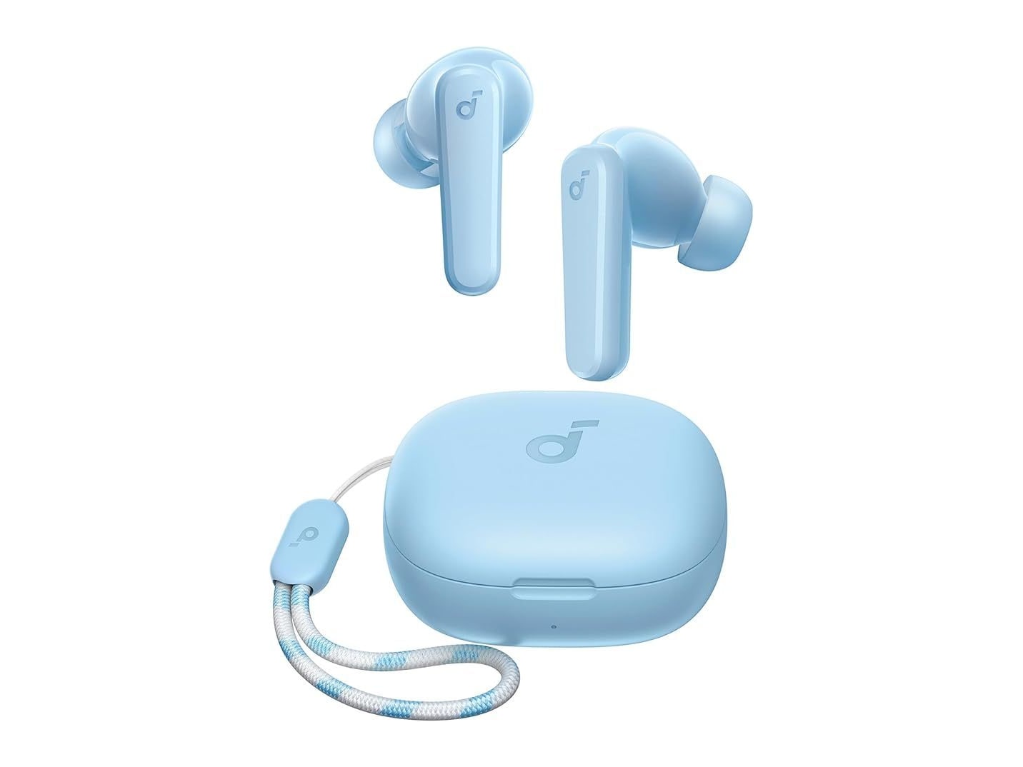 Soundcore - P20i Bluetooth True Wireless Earbuds - Light Blue