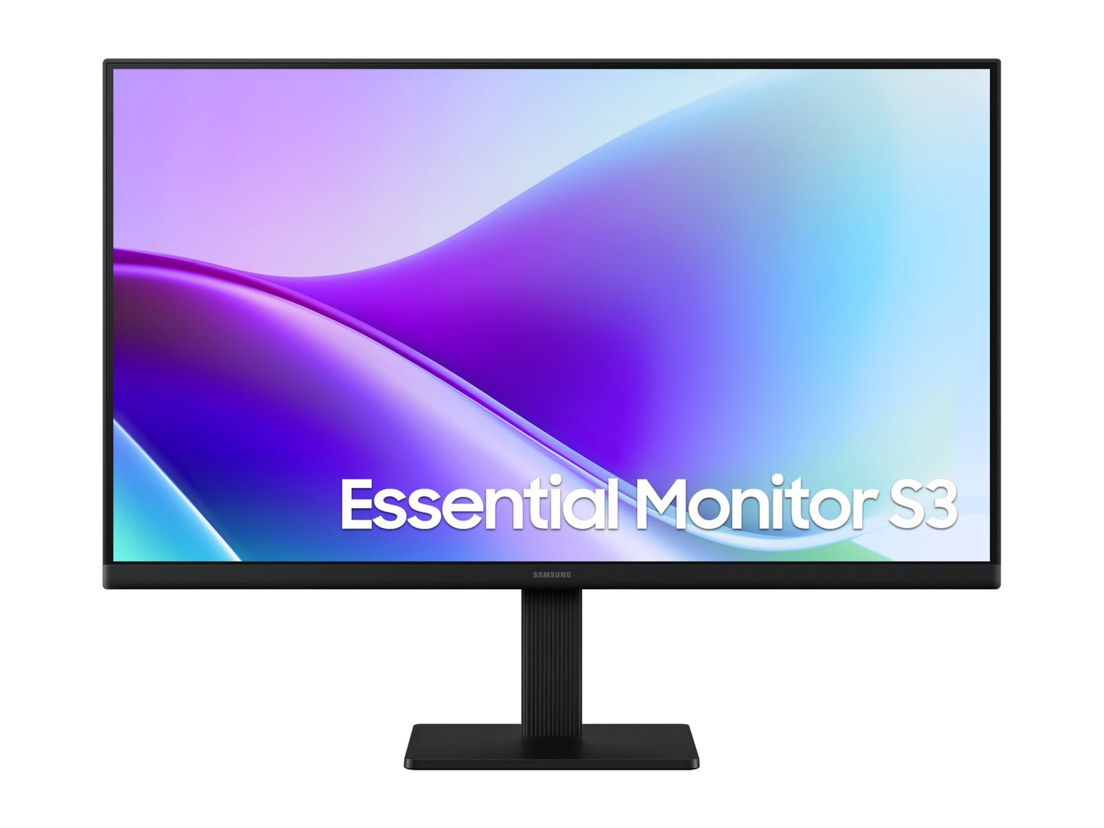 Samsung - 24" Essential Monitor S3 S24F320GA Full HD 120Hz Professional Monitors - Black