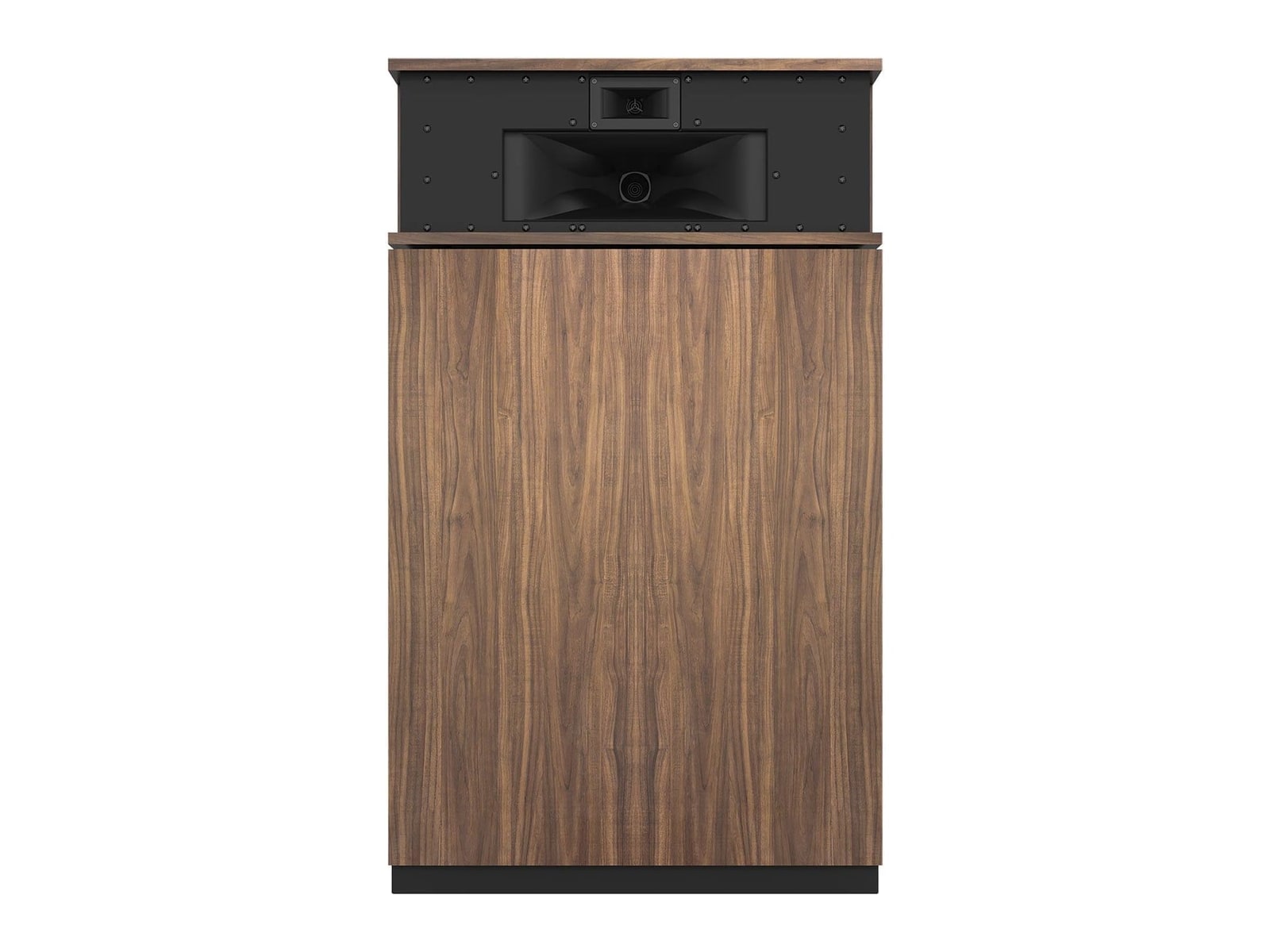 Klipsch - Klipschorn AK7 Fully Horn-Loaded in American Walnut (Each) Speakers - Brown