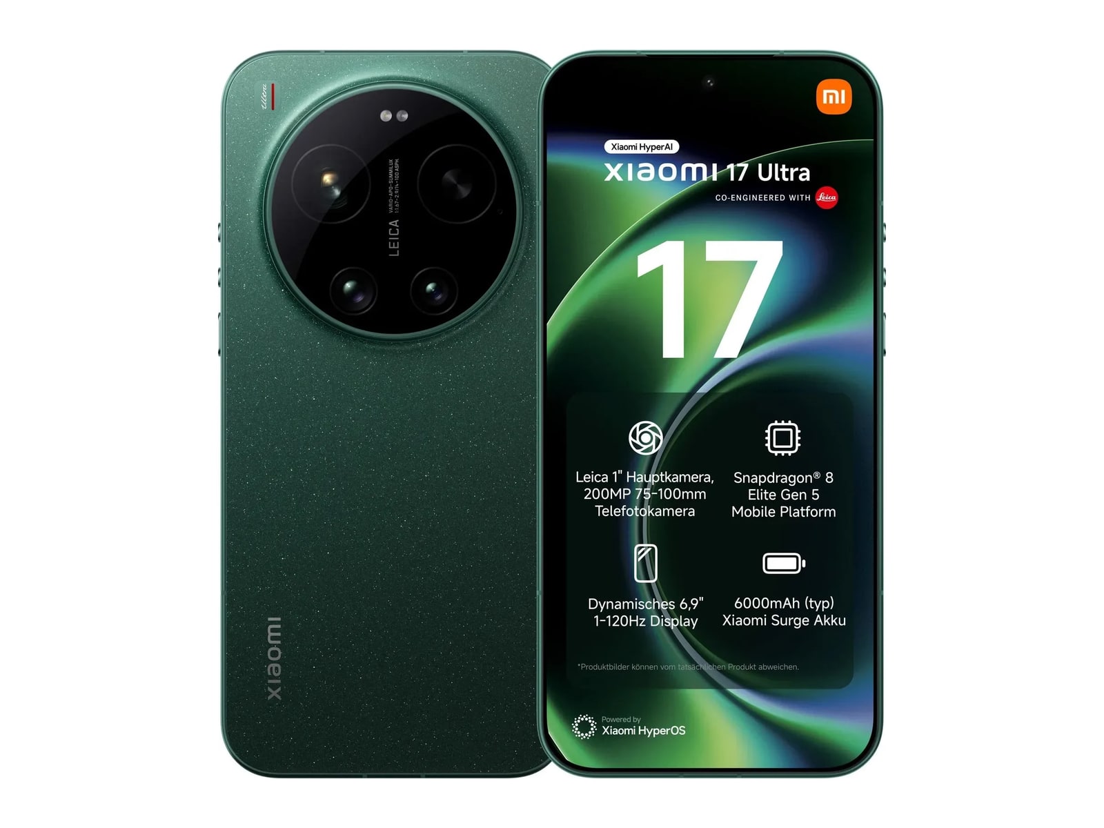 Xiaomi - 17 Ultra 512GB - Starlit Green