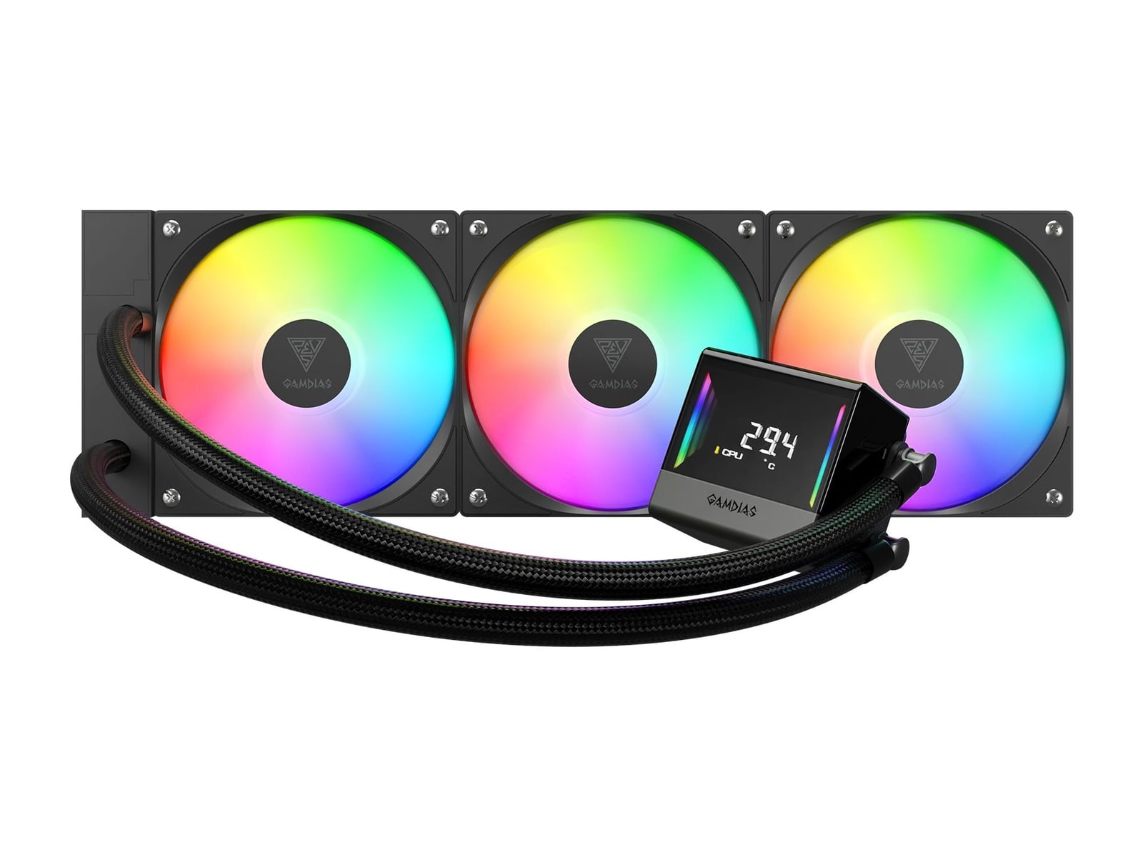 GAMDIAS - CHIONE E4 360 Digital Display Cooling Systems