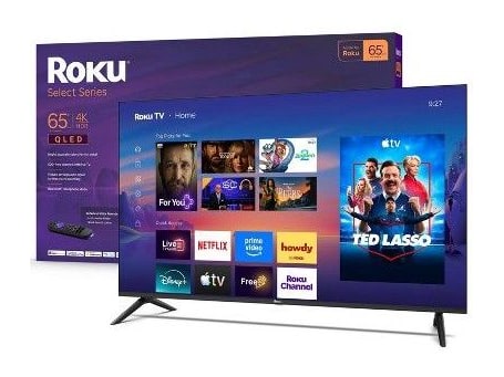 Roku - Select Series 4K QLED HDR 65 inch 4K/8K TVs