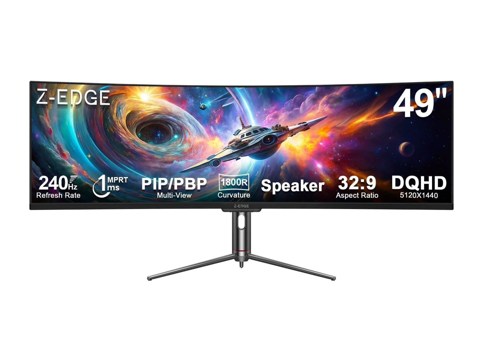 Z-EDGE - 49" UG49P DQHD 240Hz Ultrawide Monitors