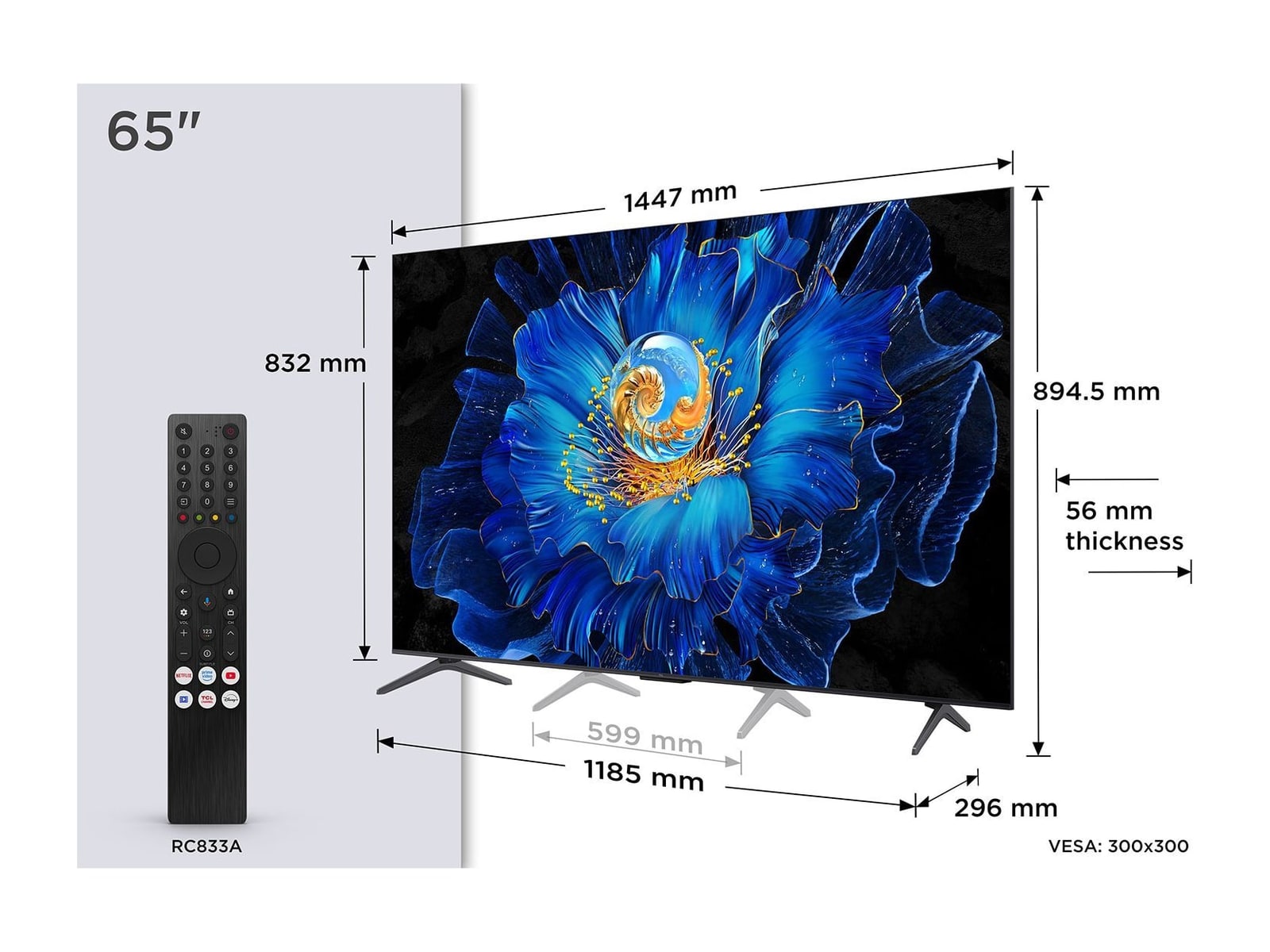 TCL - 65C69KS 4K/8K TVs (EU)
