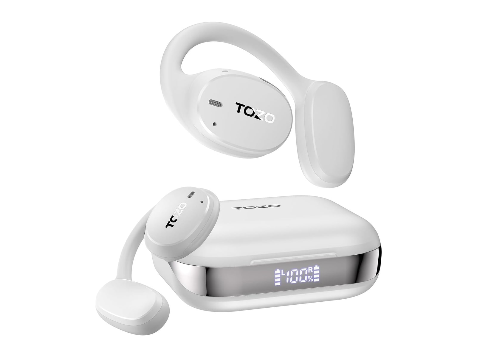 TOZO - OpenEgo True Wireless Earbuds - White