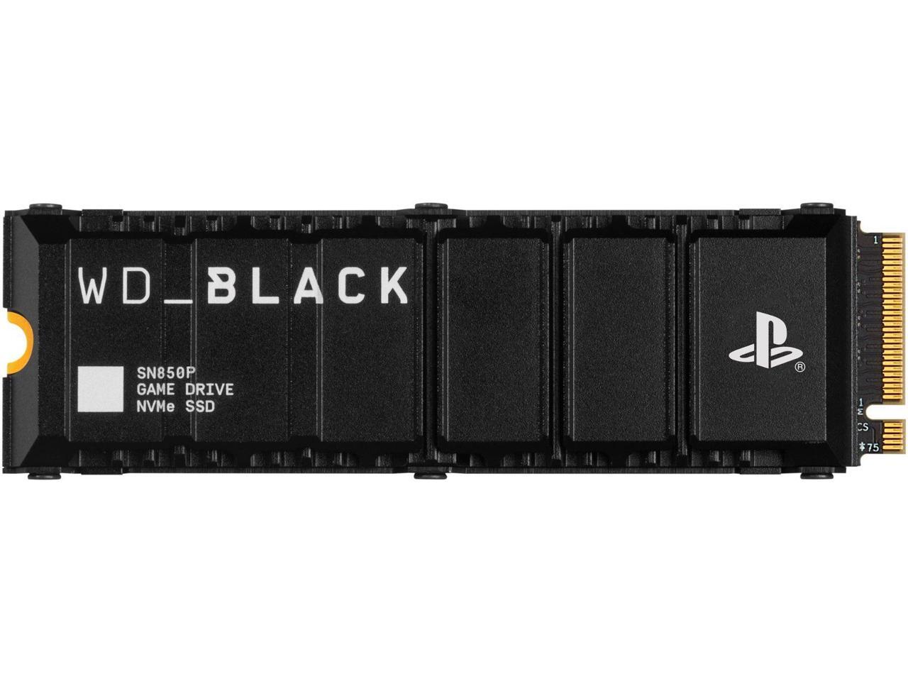 Western Digital - WD_BLACK SN850P for PS5 2TB M.2 SSDs - PCIe 4.0