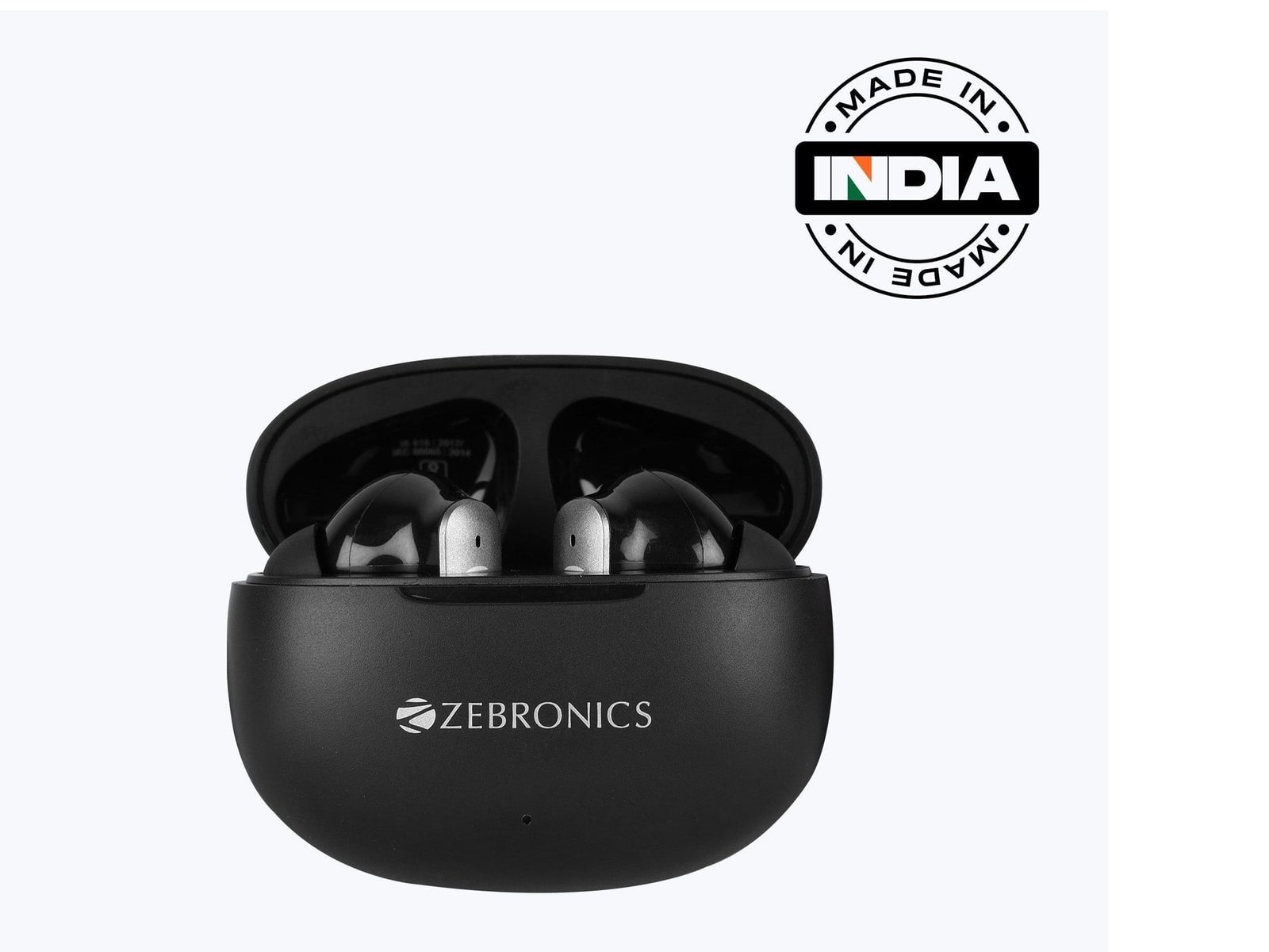 Zebronics - Zeb Pods B11 ZEB-Pods zi 15 True Wireless Earbuds - Black
