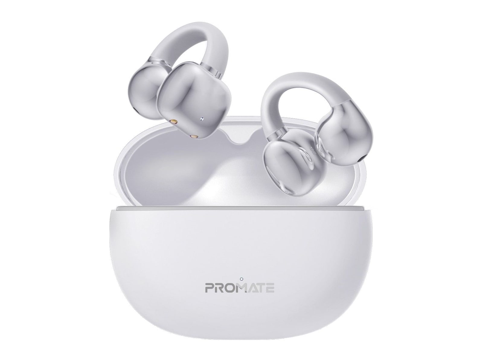 Promate - AirClip True Wireless Earbuds - White