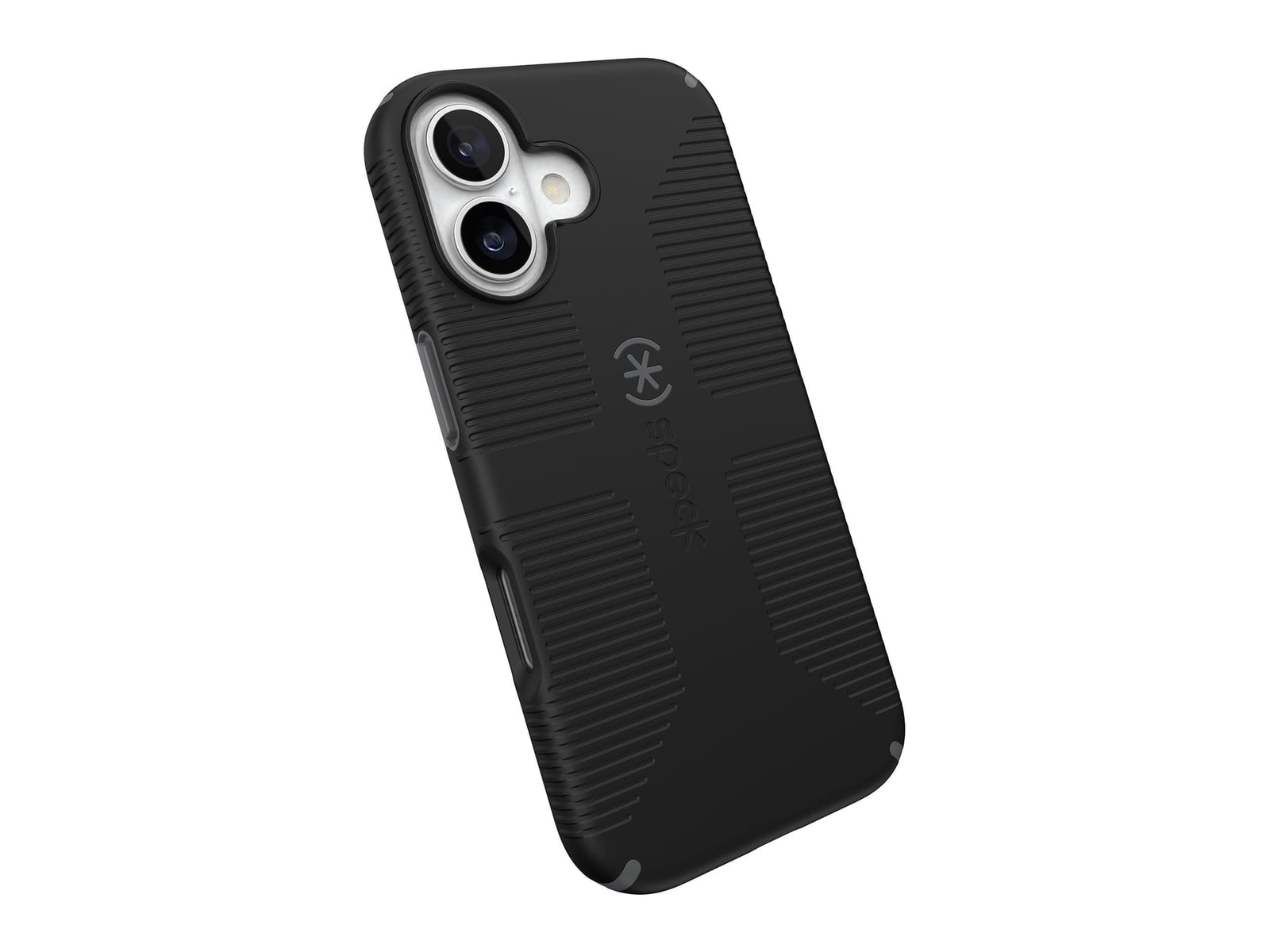 Speck - CandyShell Grip MagSafe - iPhone 17 - Black/Slate Grey