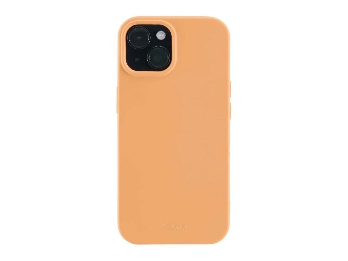 Hama - Fantastic Feel Cover - Apple iPhone 15 - Orange