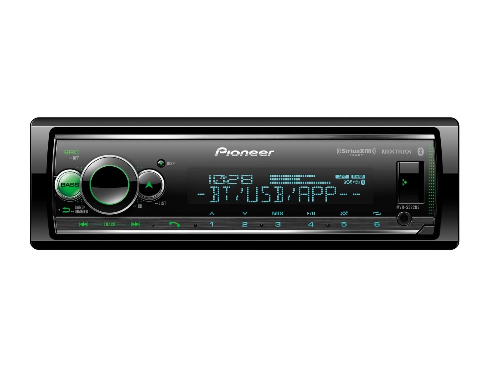 Pioneer - MVH-S522BS Car Audio