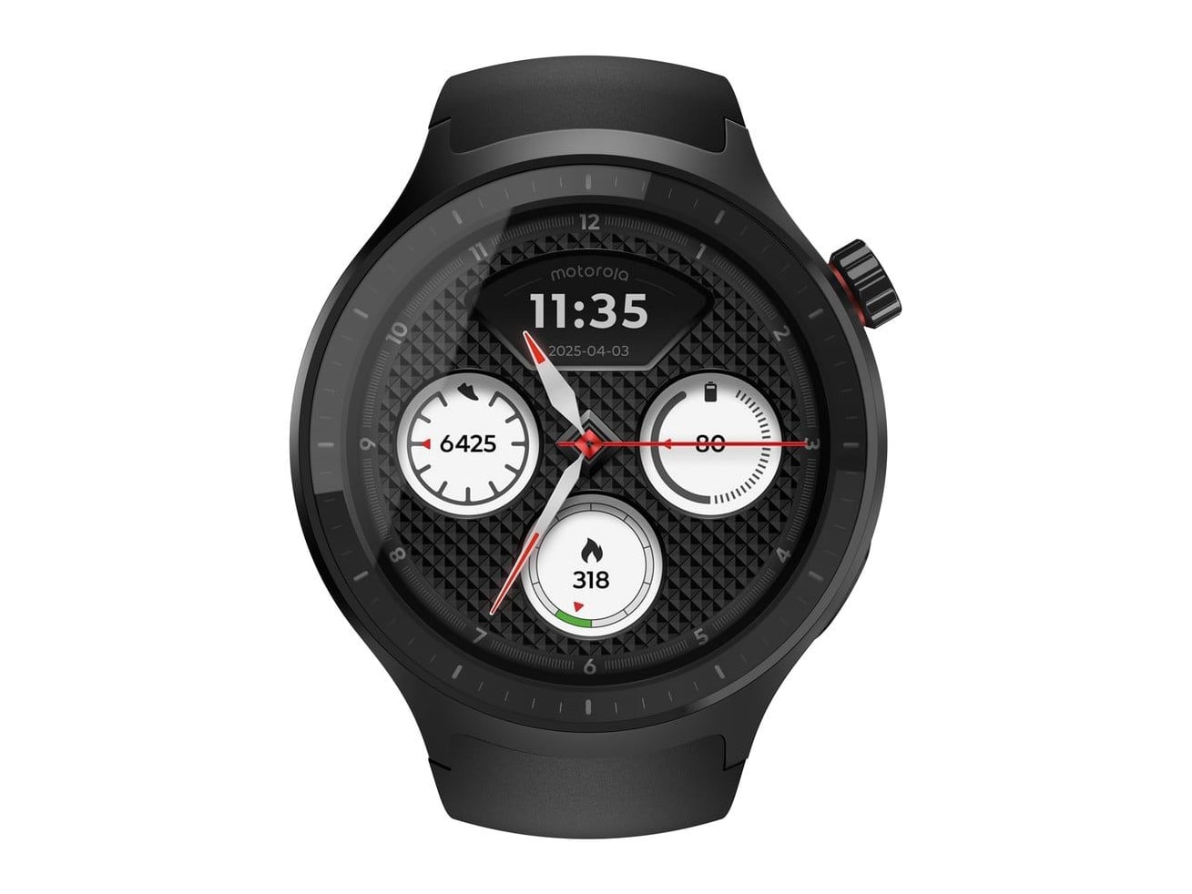 Motorola - Moto Watch (2026) Smart Watches - PANTONE Volcanic Ash