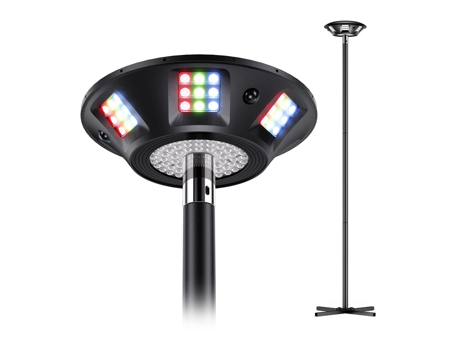 Govee - Outdoor Lamp Post Lights Smart Lighting - Black