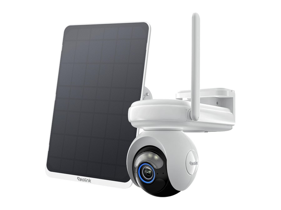 Reolink - Altas Series G650 2K 4G LTE Pan & Tilt Camera with Solar Panel 3 Security Cameras - White