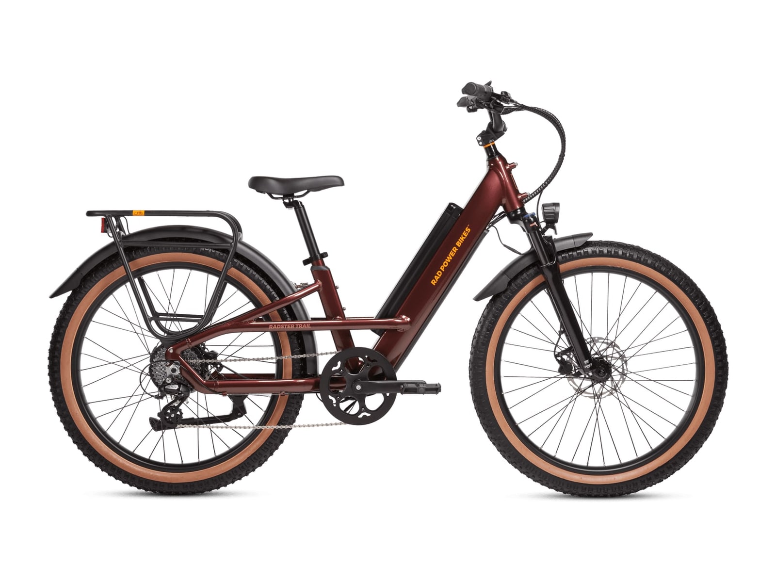 Rad Power Bikes - Radster Trail Regular Copper Red Electric Bikes