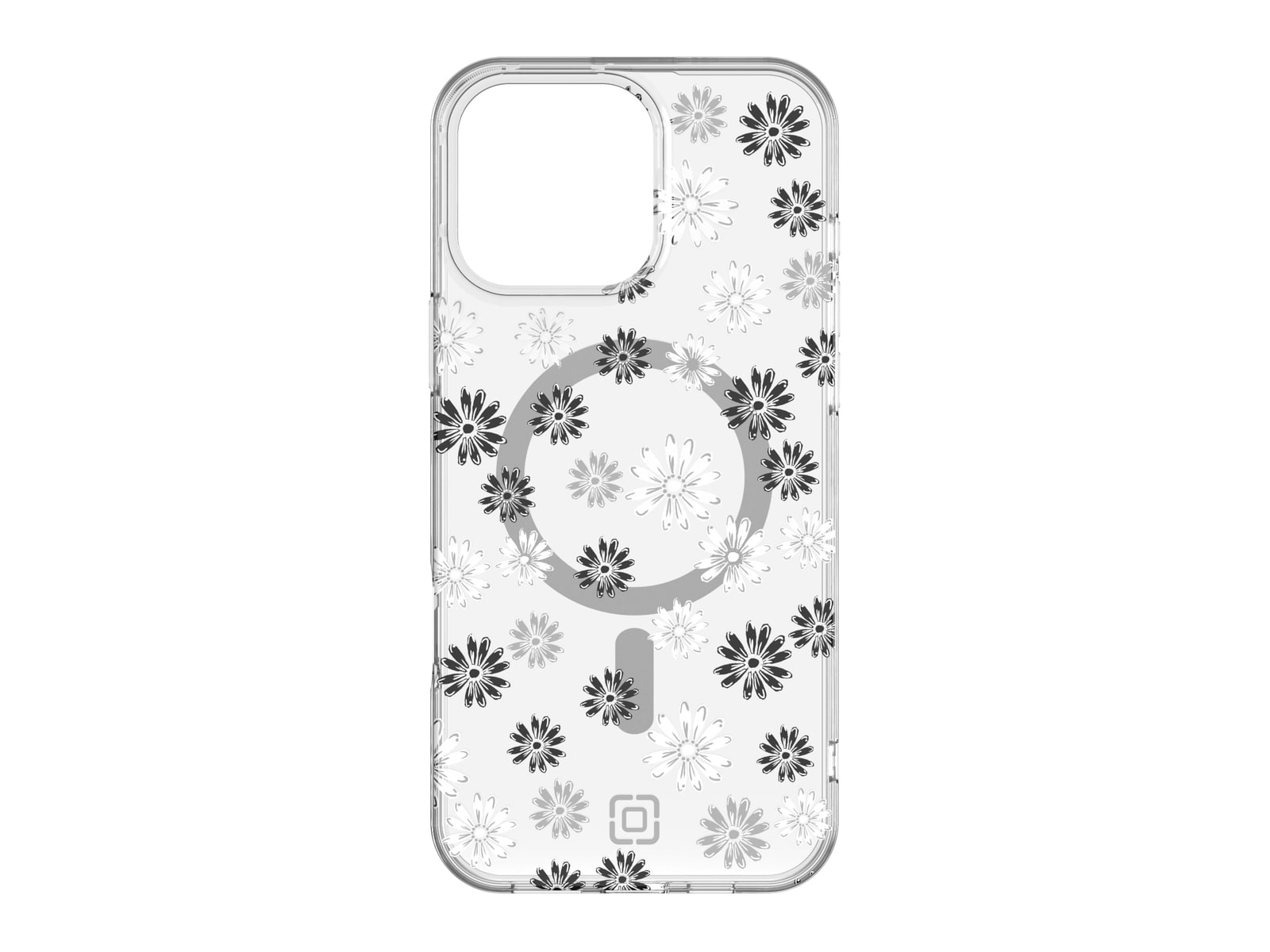 Incipio - Forme MagSafe for iPhone 16 Pro Max - Ditzy Floral Silver