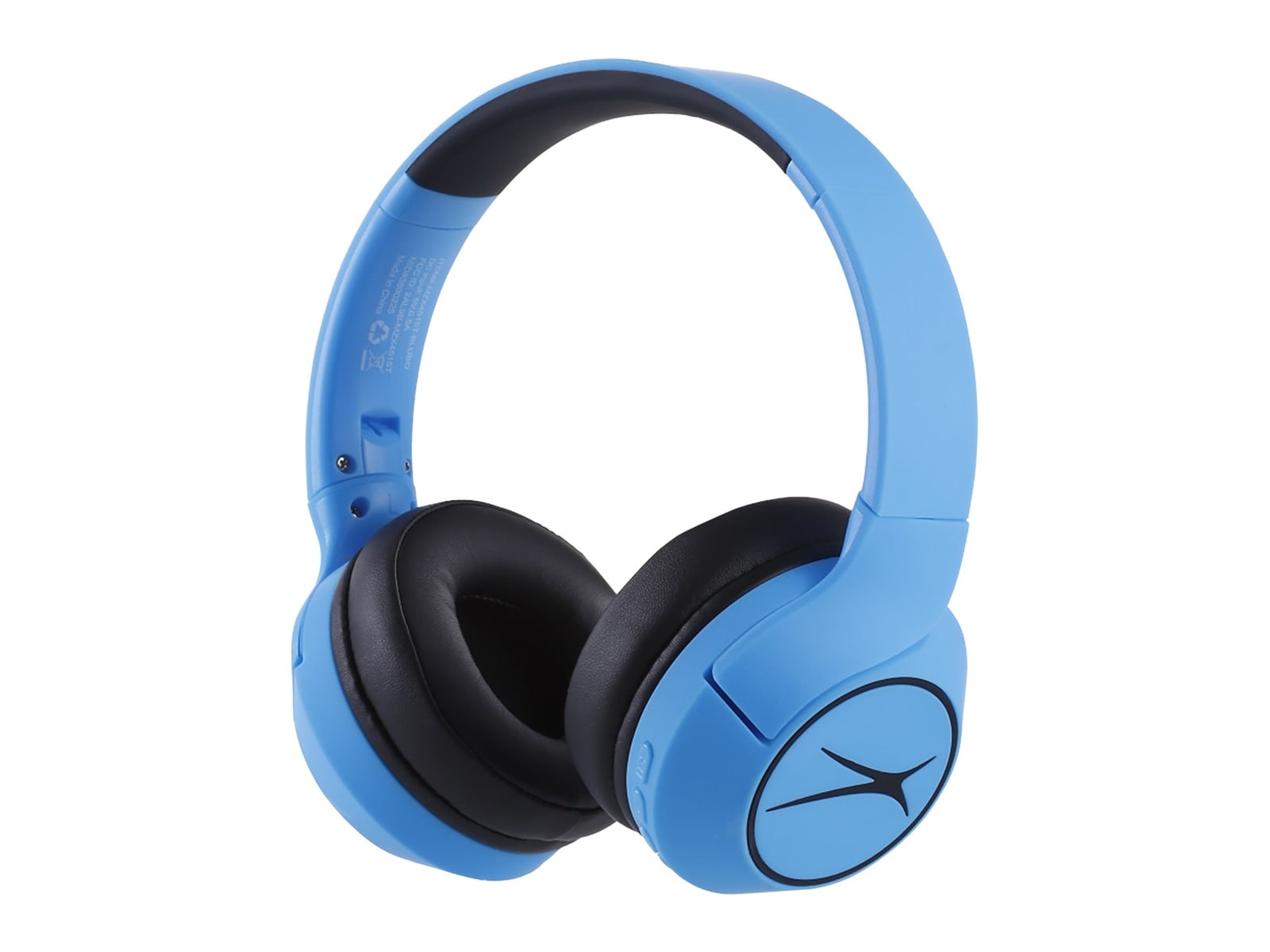 Altec Lansing - Kid Safe Pro ANC Bluetooth Noise Cancelling Headphones - Blue/Black
