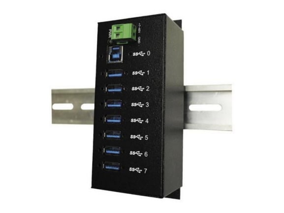 Exsys - EX-1187HMVS USB Hubs - Black