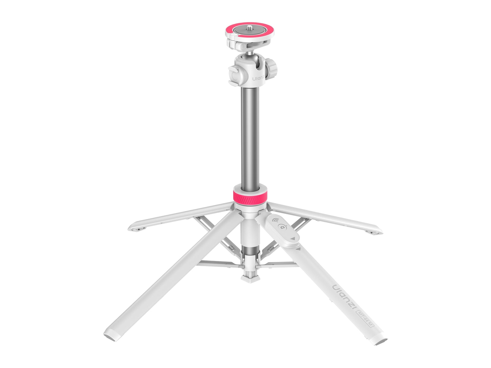 Ulanzi - MT-44M 2-in-1 Magnetic & 1/4" Selfie Stick Tripod Camera Accessories - White