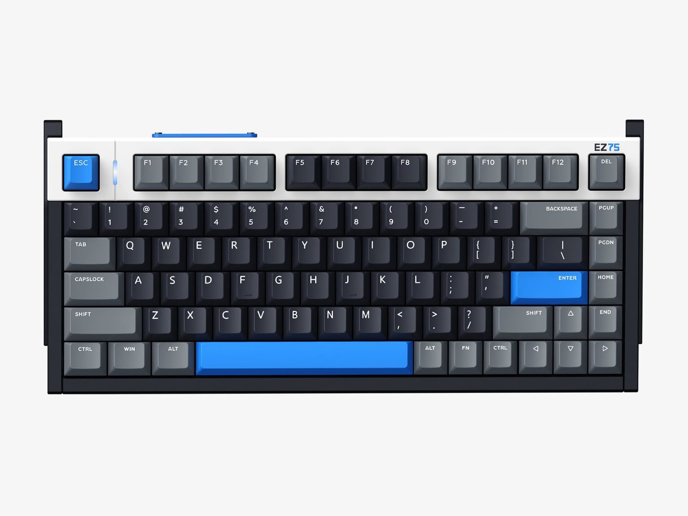 IQUNIX - EZ75 Magnetic X Ultra Mechanical Keyboards - Blue/Black