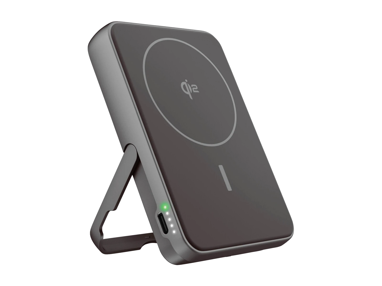 Fresh 'n Rebel - Magnetic Wireless Powerbank 10000 mAh Storm Grey Power Banks