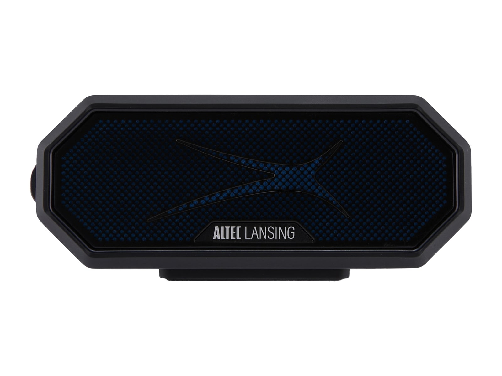 Altec Lansing - HydraJolt 2.0 Bluetooth Portable Speakers - Black/Royal Blue