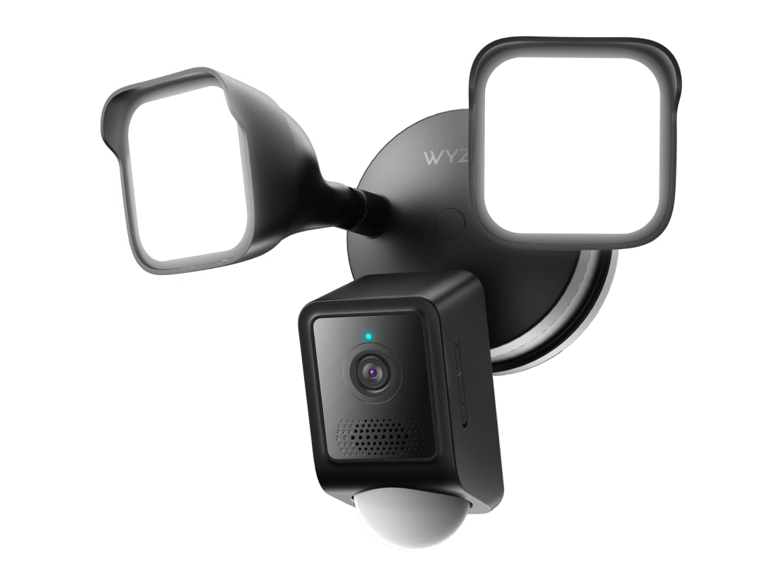 Wyze - Cam Floodlight v2 Black Security Cameras