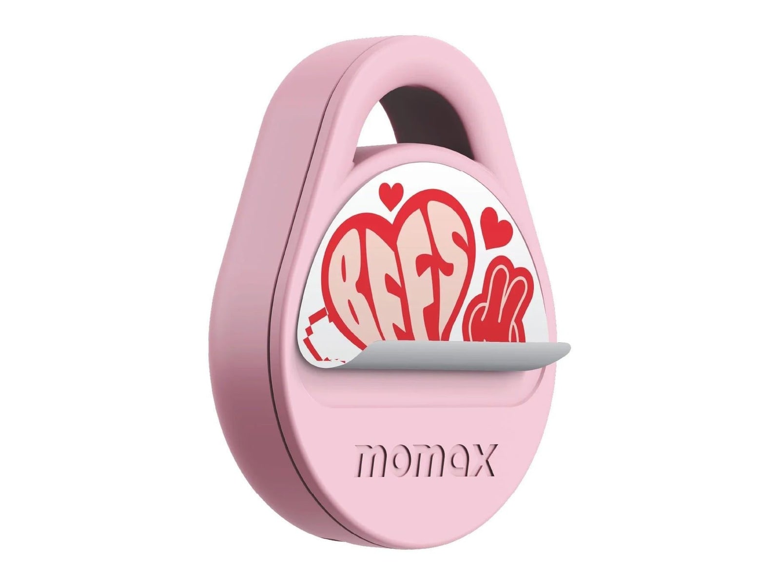 MOMAX - Pinpop2 X Rechargeable Find My Locator Bluetooth Trackers - Pink
