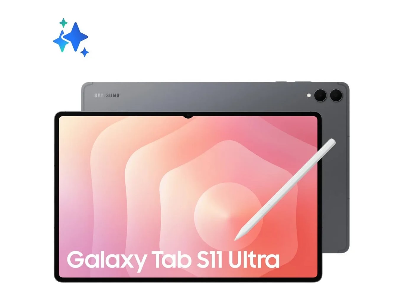 Samsung - Galaxy Tab S11 Ultra - 512GB - Wi-Fi - Gray