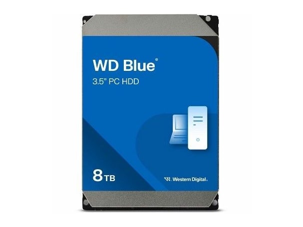 Western Digital - WD Blue WD80EAAZ 8TB Storage Drives - SATA