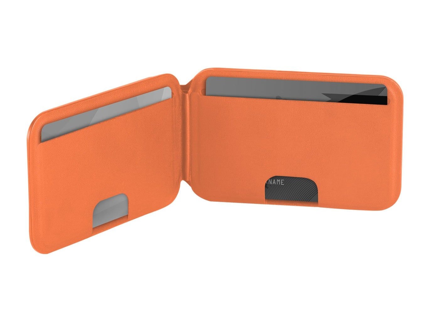 MOMAX - 1-Wallet Magnetic Card Holder - Solar Orange