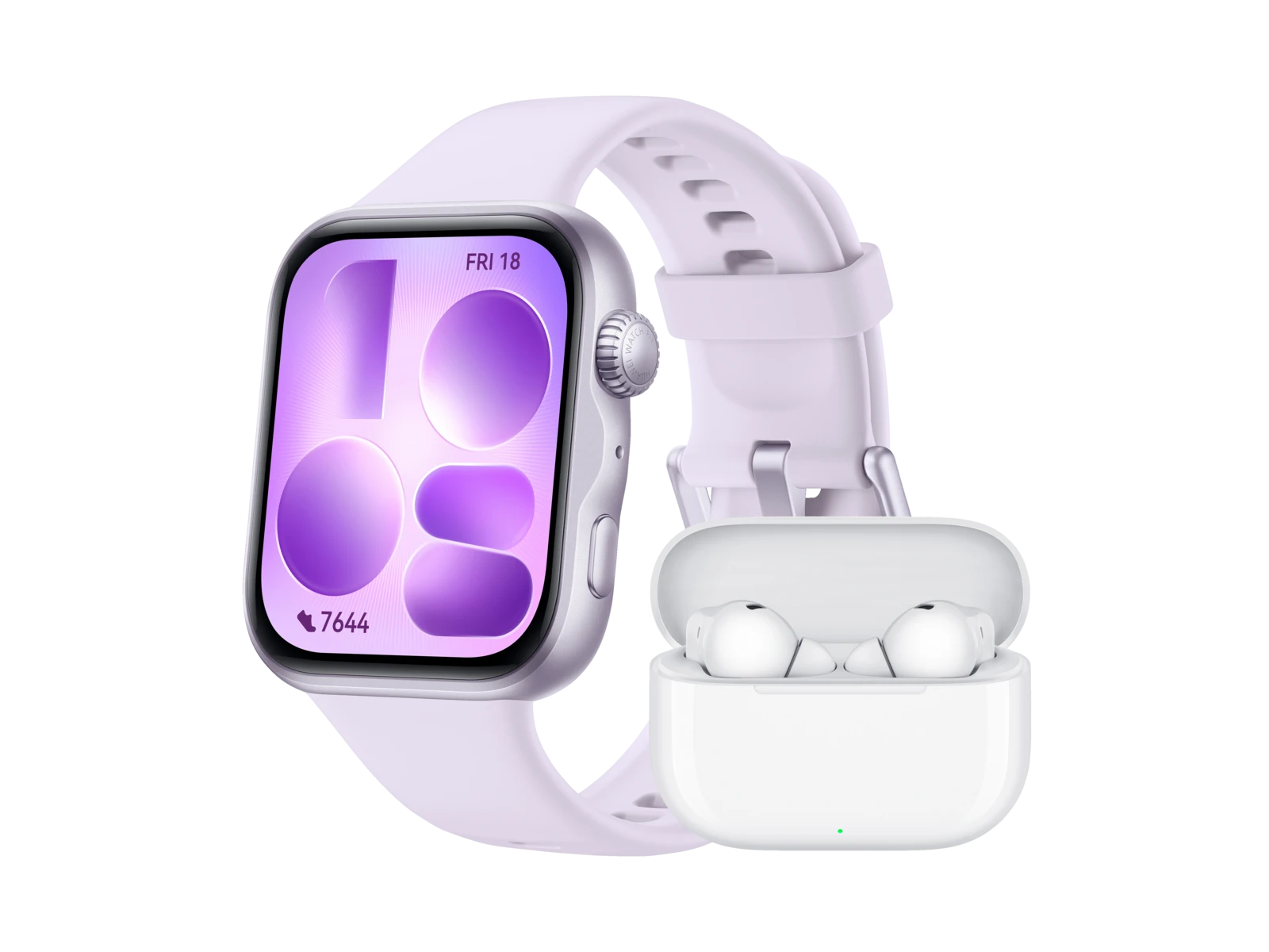 Huawei - Watch Fit 5 + FreeBuds SE 4 Bundle Fitness Bands - Purple (EU)