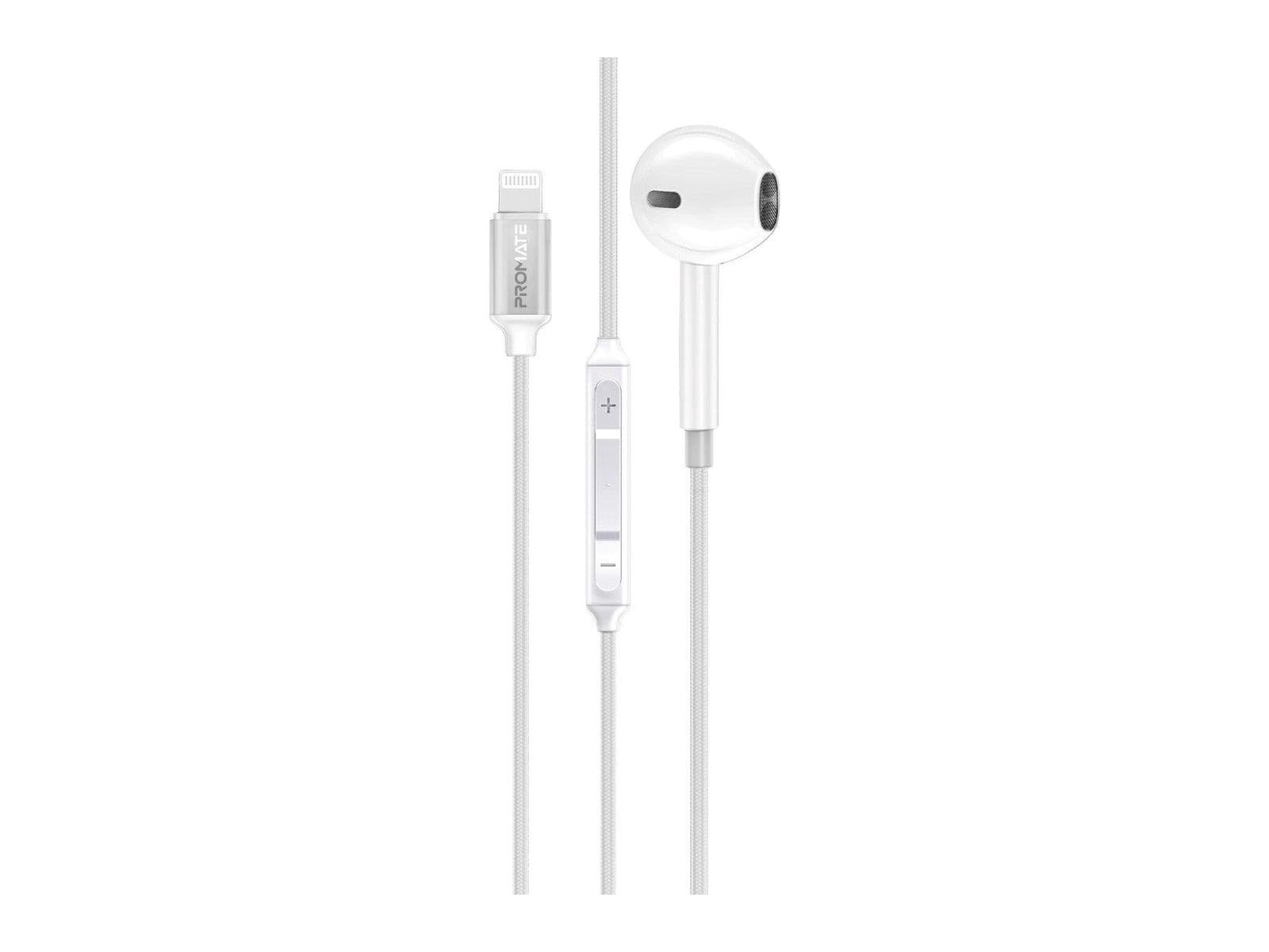 Promate - MonoPod-LT In-Ear Headphones - White