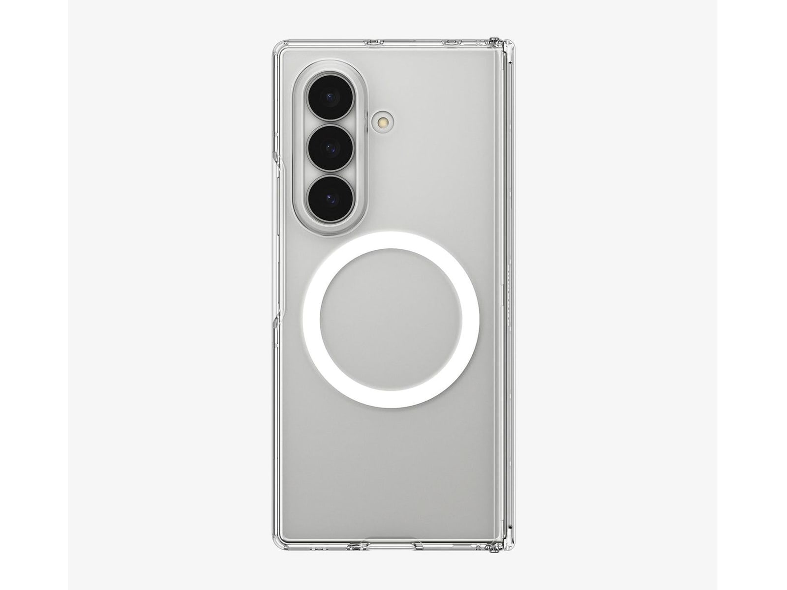 Spigen - Ultra Hybrid Pro (Mag Fit) - Galaxy Z Fold 8 Ultra - Clear White