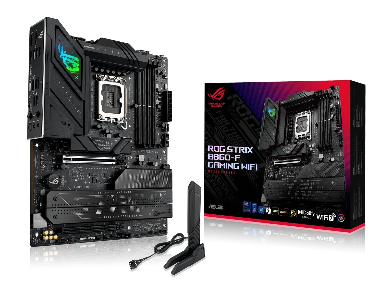 ASUS - ROG Strix B860-F Gaming WiFi Motherboards - PCI Express 5.0 x16